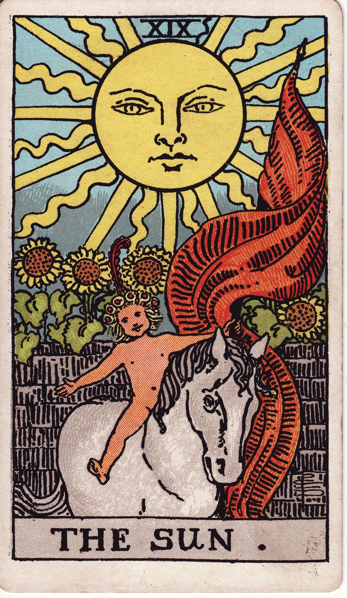 sun tarot card