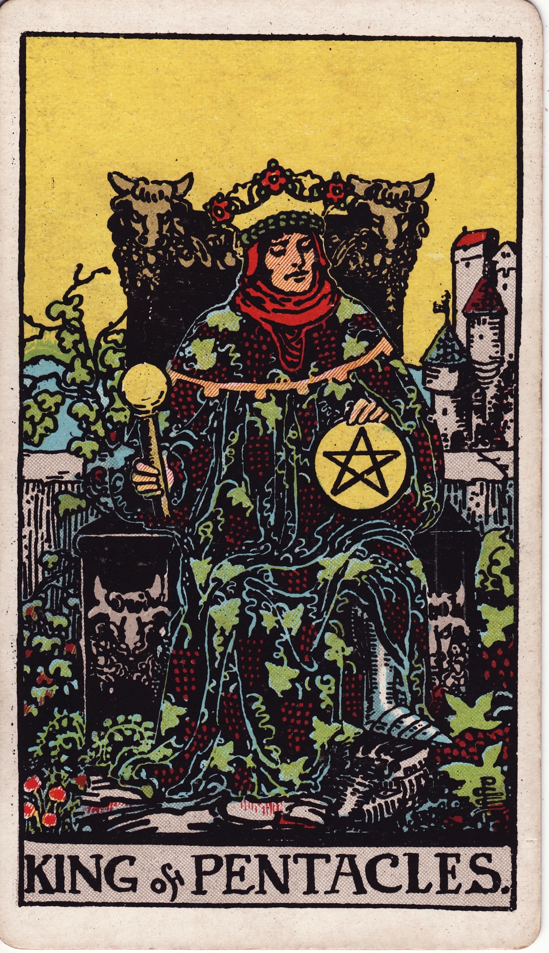 King of Pentacles tarot card