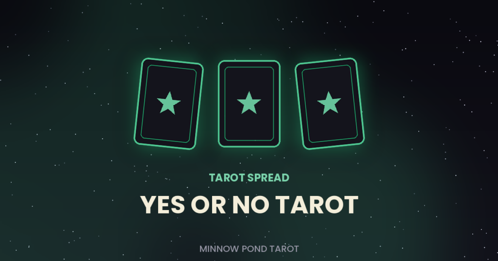 Yes or No Tarot: The Simple 3-Card Method That Actually Answers You