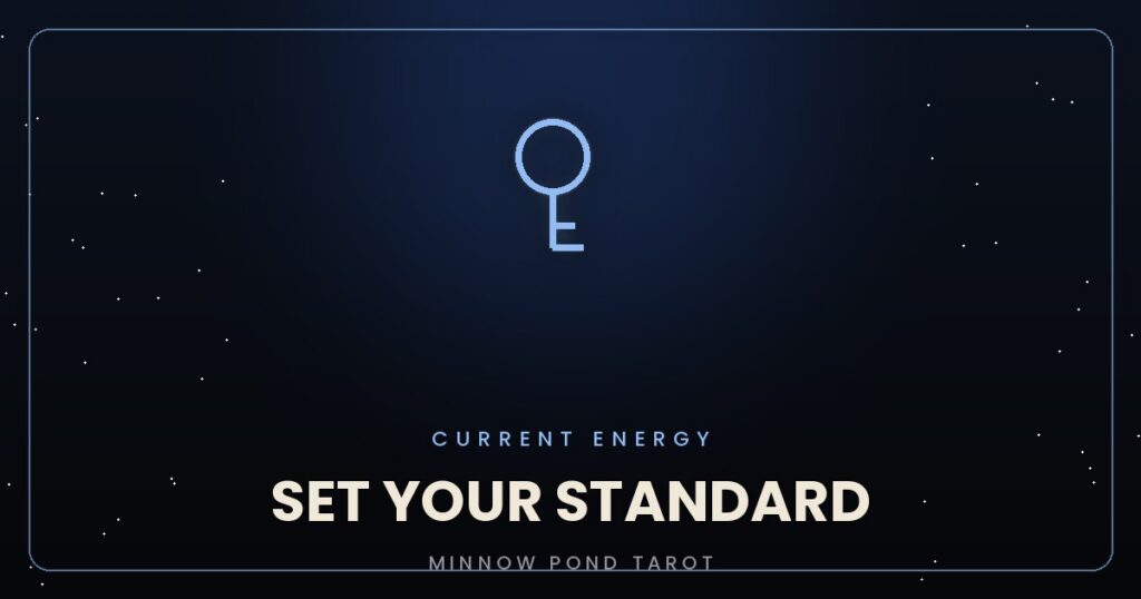 Set One Standard and Hold It