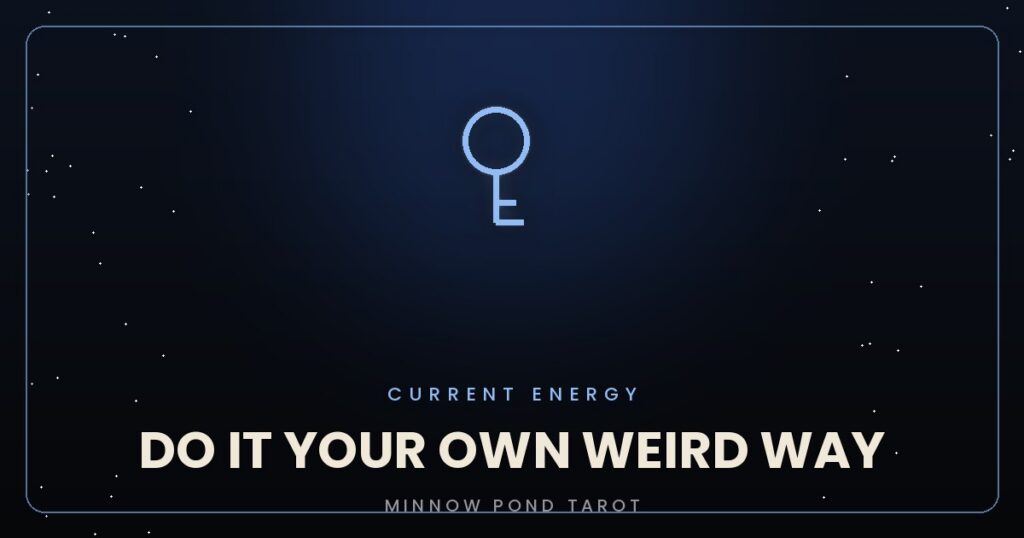Why Doing It Your Own Weird Way Wins This Month