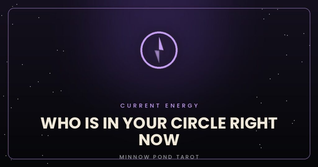 Who Is In Your Circle Right Now